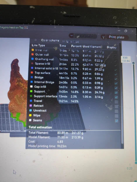 Đầu rồng độc đáo cho robot Otto - Tùy biến mô hình in 3D - Image 3