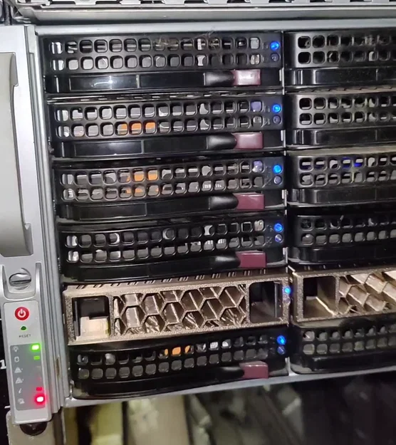 Caddy khay ổ cứng 3.5" Supermicro (Không cần ốc, kèm adapter 2.5" HDD/SSD) - Image 7