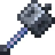 Mô hình 3D vũ khí Mace trong Minecraft (File in STL)