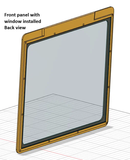 Cửa sổ cho thùng IKEA SAMLA 45L – Bản độ cho Snapmaker U1 - Image 3
