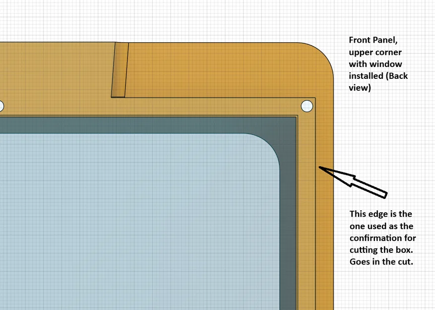 Cửa sổ cho thùng IKEA SAMLA 45L – Bản độ cho Snapmaker U1 - Image 5