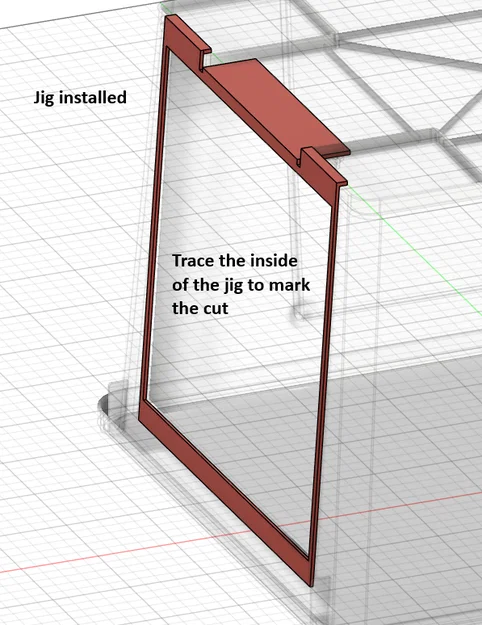 Cửa sổ cho thùng IKEA SAMLA 45L – Bản độ cho Snapmaker U1 - Image 7
