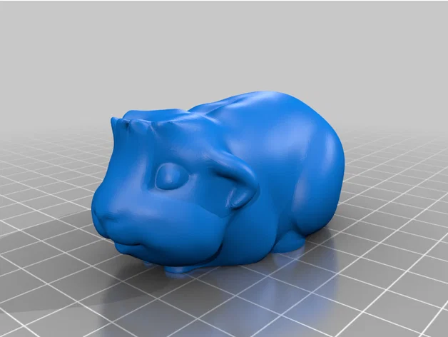 Mô hình chú bọ ú (Guinea Pig) đáng yêu để in 3D trang trí - Image 3
