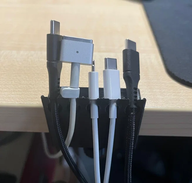 Kẹp Giữ Dây Cáp Nhỏ Gọn Để Bàn - Image 3