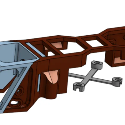 Canopy 2 vật liệu dành cho Walksnail trên Pavo 20 Pro