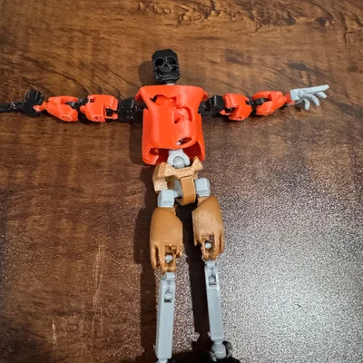 Mô hình Foxy Dummy 13 khớp nối linh hoạt từ FNAF