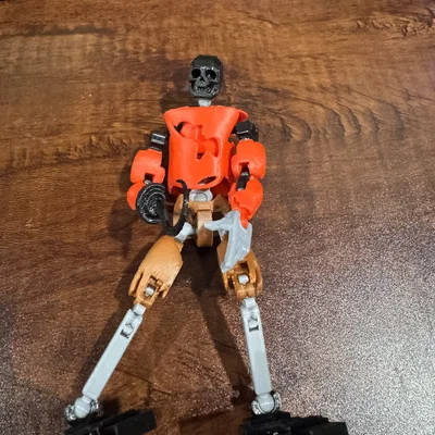 Mô hình Foxy Dummy 13 khớp nối linh hoạt từ FNAF