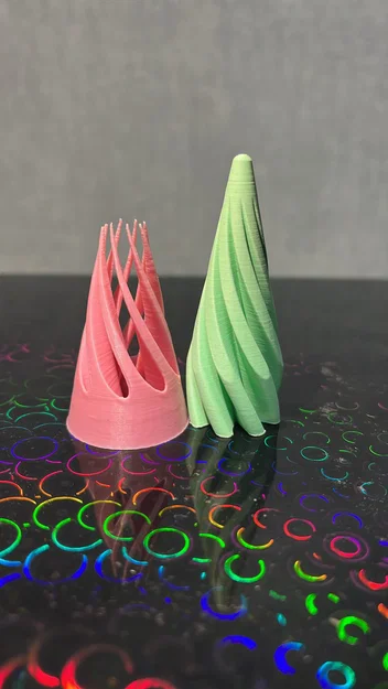 Mô hình hình nón xoắn ốc Impossible Passthrough Cone độc đáo - Image 1