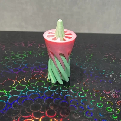 Mô hình hình nón xoắn ốc Impossible Passthrough Cone độc đáo
