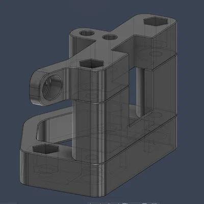 Ngàm gắn Beacon/ Cartographer cho máy Qidi Q1