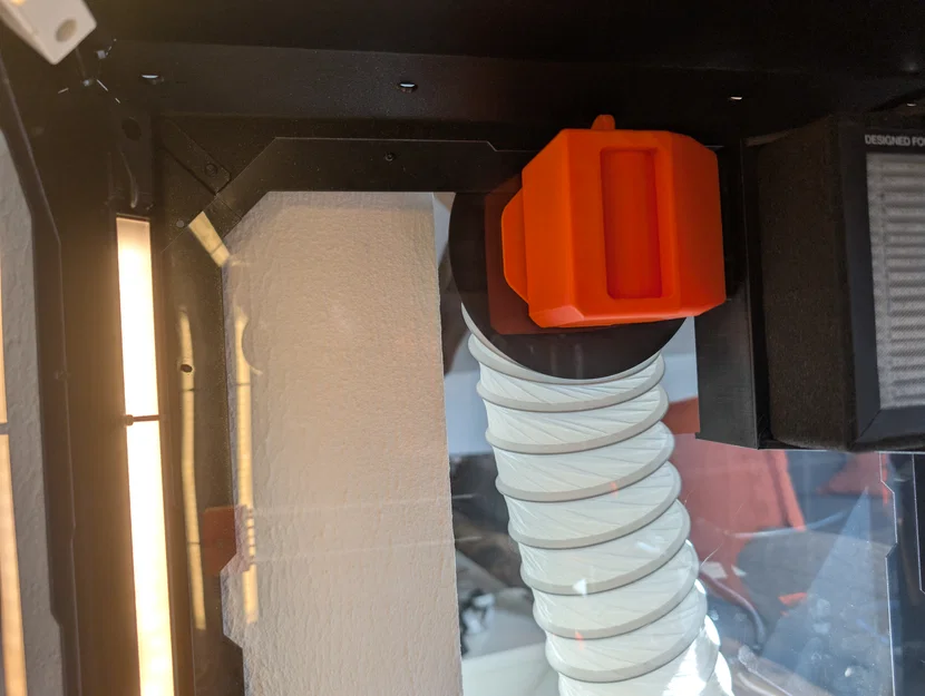 Bộ chuyển đổi ống thông gió Prusa Mini Enclosure (100mm-110mm) - Image 2