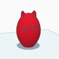 Mô hình Mèo Trứng Phục Sinh (Easter Cat-Egg) - Trang trí 3D siêu cute - Thumbnail 1