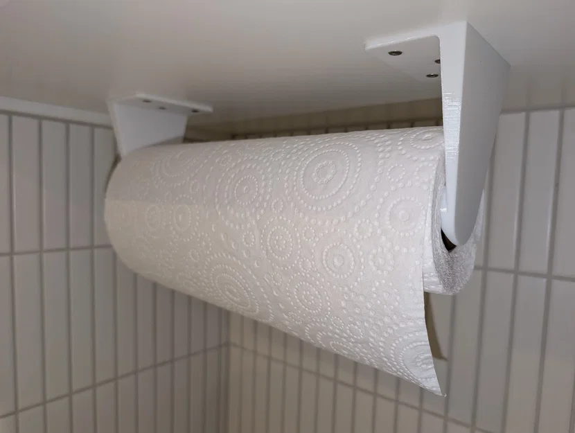Giá đỡ cuộn giấy lau tay (Paper towel roll holder) - Image 1