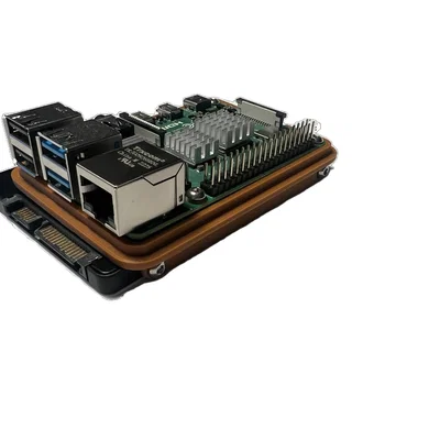 Khung Case 3D Tối Giản Cho Raspberry Pi Và Ổ Cứng SSD 2.5 Inch