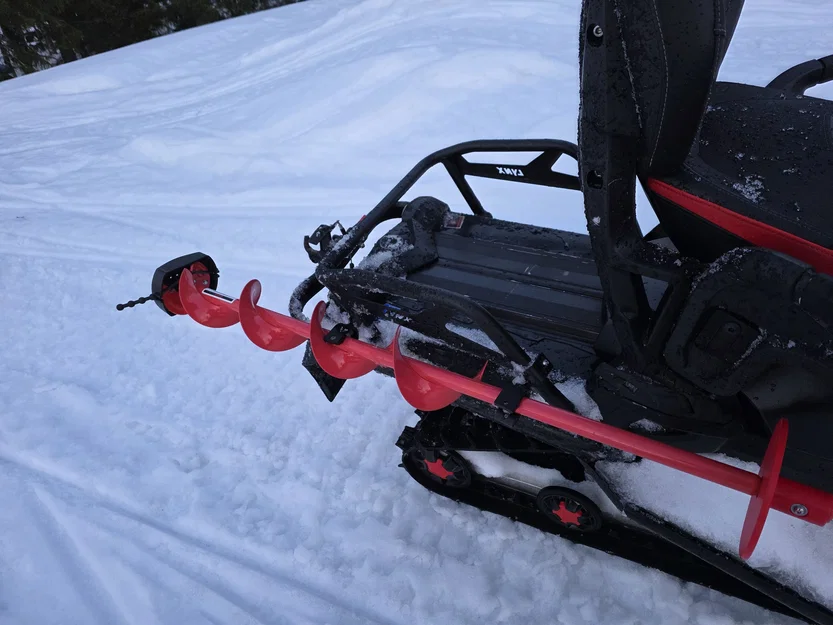 Bộ giá treo dụng cụ cho xe trượt tuyết và ATV (Ski-doo, Lynx XU) - Image 8