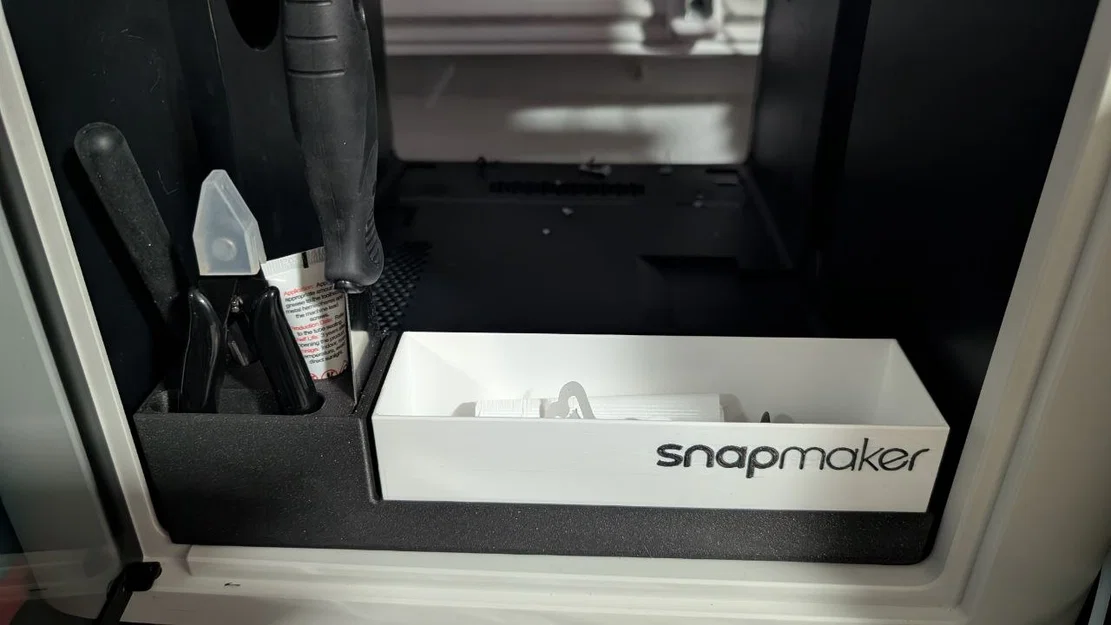 Snapmaker U1 - Tooltray & Poopbox (Khay dụng cụ & hộp rác nhựa) - Image 1