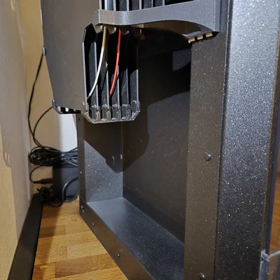 Ngàm gắn bộ đệm MMU3 bên trái cho Prusa CORE One/CORE One+