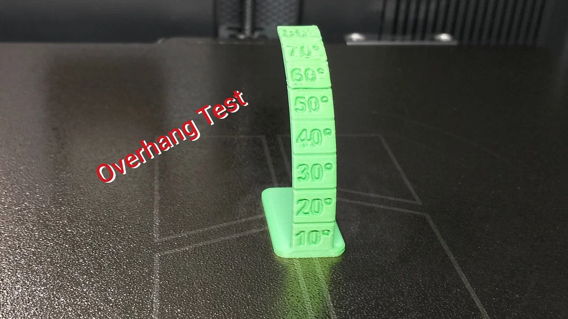 Mô hình kiểm tra Overhang Test - Đánh giá khả năng in 3D chính xác - Image 1