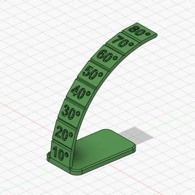 Mô hình kiểm tra Overhang Test - Đánh giá khả năng in 3D chính xác