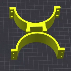 Ngàm Vixen Dovetail cho ống kính gương Liên Xô MTO-500 (ZM-5C)