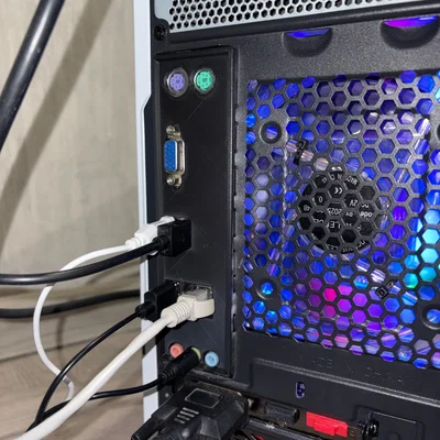 Tấm chắn cổng IO cho mainboard Asus P8H61-M LX3 R2.0 in 3D