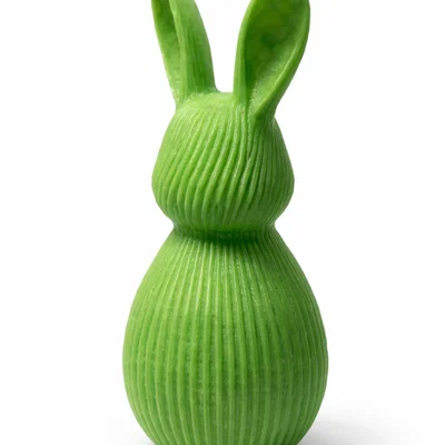 Thỏ Sọc Ribbed Rabbit – Đồ trang trí hiện đại (Dễ in)