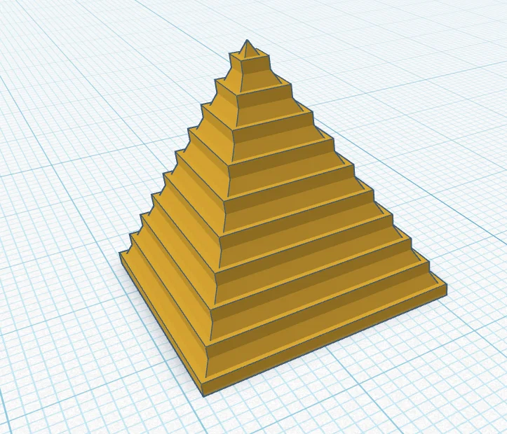 Mô hình kim tự tháp (piramida) trang trí bàn làm việc đẹp mắt - Image 1