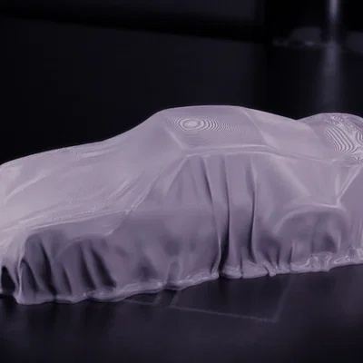 Mô hình Porsche 911 Turbo 930 phủ vải (Covered Porsche 911 Turbo 930)