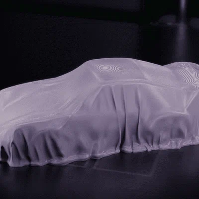 Mô hình Porsche 911 Turbo 930 phủ vải (Covered Porsche 911 Turbo 930)