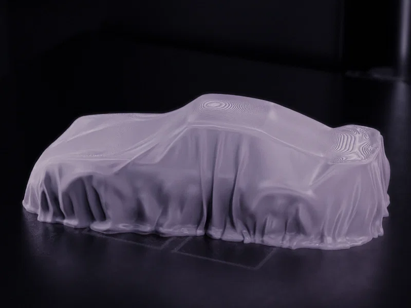 Mô hình Porsche 911 Turbo 930 phủ vải (Covered Porsche 911 Turbo 930) - Image 3