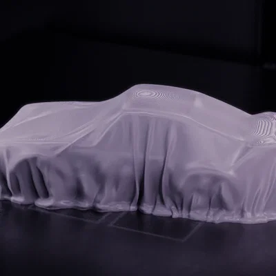 Mô hình Porsche 911 Turbo 930 phủ vải (Covered Porsche 911 Turbo 930)