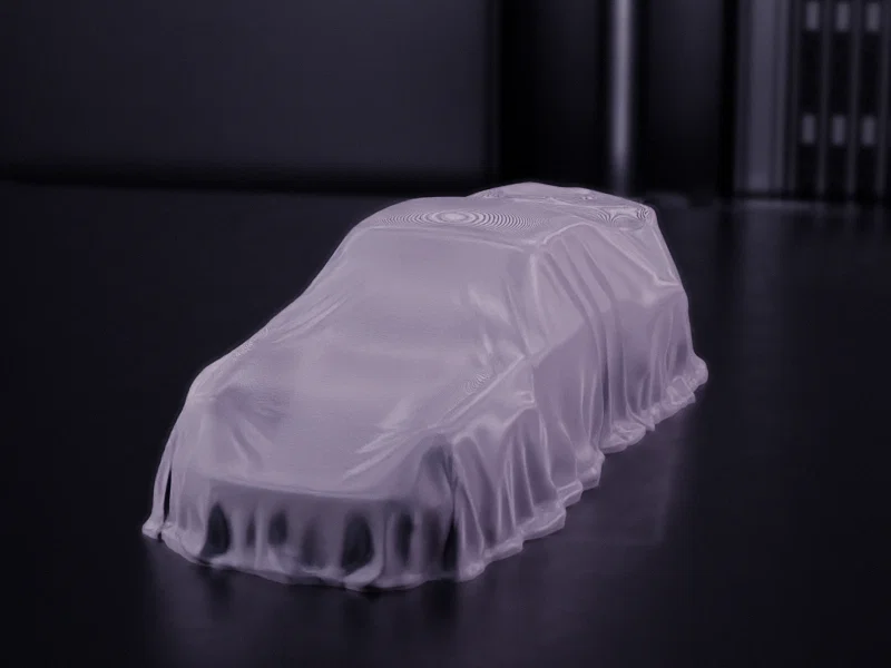 Mô hình Porsche 911 Turbo 930 phủ vải (Covered Porsche 911 Turbo 930) - Image 6