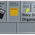 Hộp đựng đồ dùng Navy Desk Organizer - Thumbnail 3