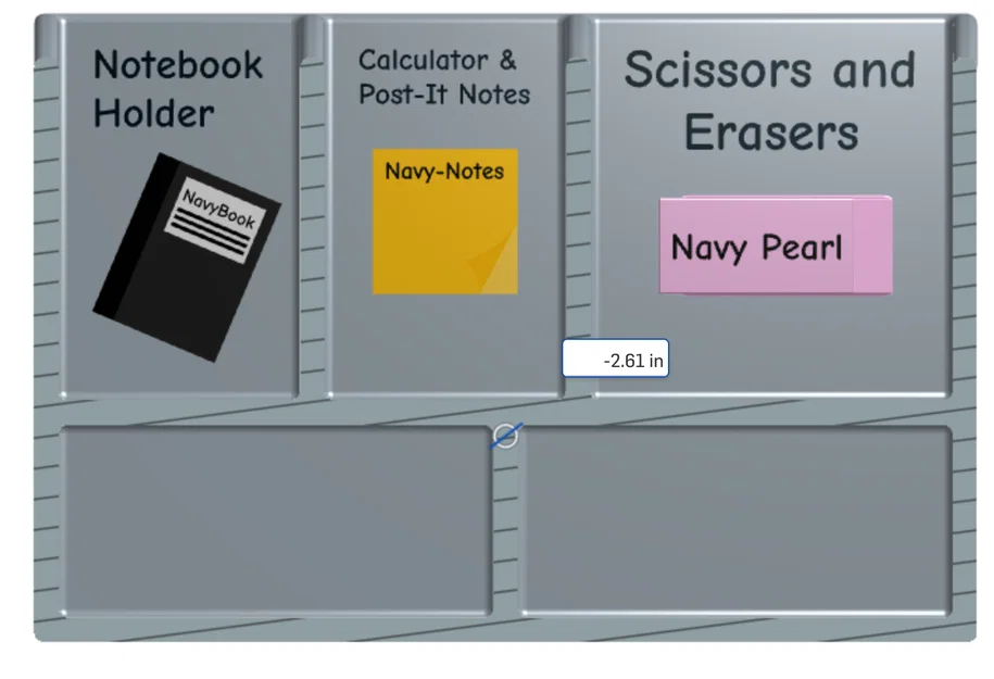 Hộp đựng đồ dùng Navy Desk Organizer - Image 6