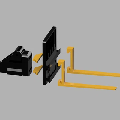 Càng nâng Forklift cho cánh tay robot EEZYbotARM MK2