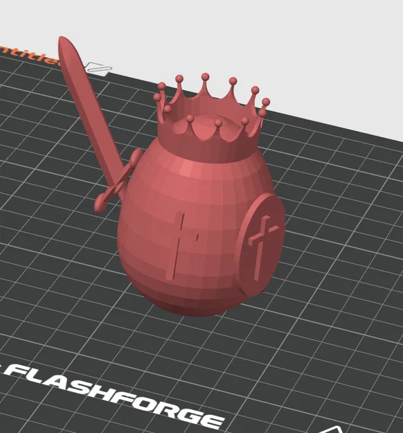 Mô hình King of Easter 3D - Vua trứng Phục sinh độc đáo - Image 1