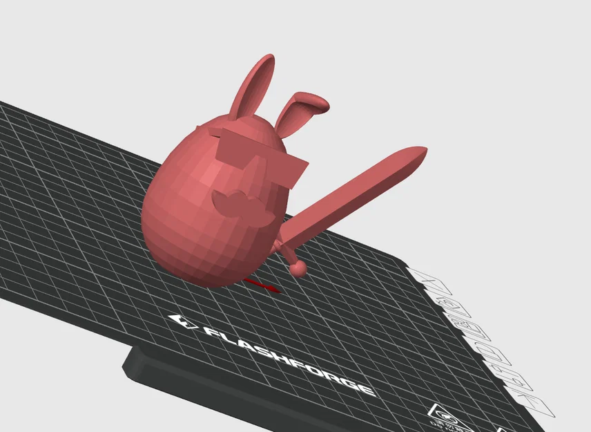 Mô hình 3D Dad Egg - Quả trứng ông bố ngộ nghĩnh trang trí bàn - Image 1