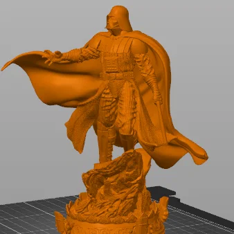 Mô hình 3D Darth Vader uy nghiêm - Tượng trang trí cực đẹp cho fan