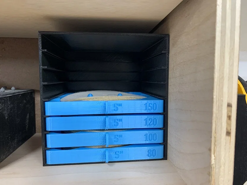 Cải tiến hộp đựng giấy nhám 5 inch - Image 1