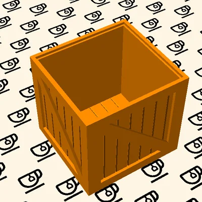 Tea Box - Hộp đựng trà 3D dễ in