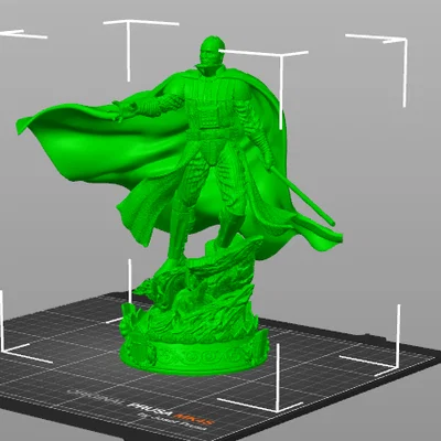 Mô hình 3D Darth Vader chi tiết sắc nét cho người hâm mộ Star Wars