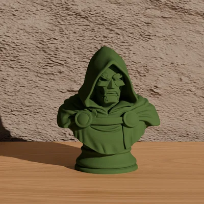 Bức tượng bán thân Dr. Doom - Mô hình MARVEL