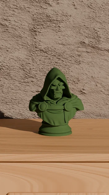 Bức tượng bán thân Dr. Doom - Mô hình MARVEL - Image 2