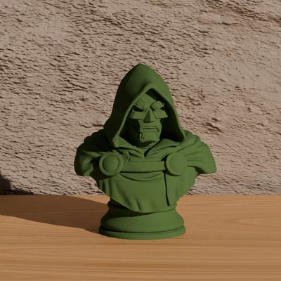 Bức tượng bán thân Dr. Doom - Mô hình MARVEL