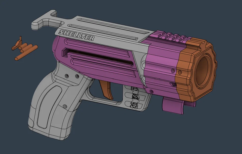 Shellter - Blaster bắn vỏ đạn cực chất (Ít phụ kiện) - Image 4