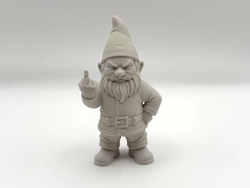 Mô hình chú lùn giơ ngón tay giữa (The Middle Finger Gnome) - Image 2