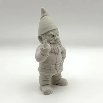 Mô hình chú lùn giơ ngón tay giữa (The Middle Finger Gnome)