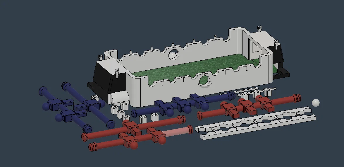 Mô hình Banh bàn (Foosball) - Image 2