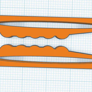 Kẹp quần áo nguyên khối không lò xo (One-Piece Springless Clothes Peg)