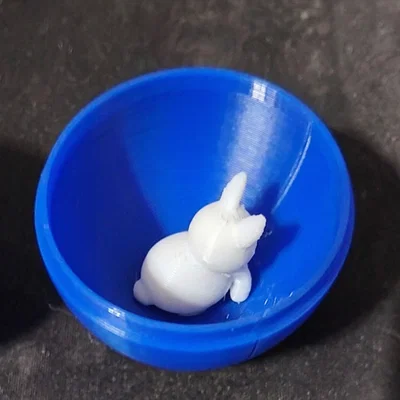Mô hình chú thỏ trong quả trứng 3D đáng yêu (Egg Bunny)